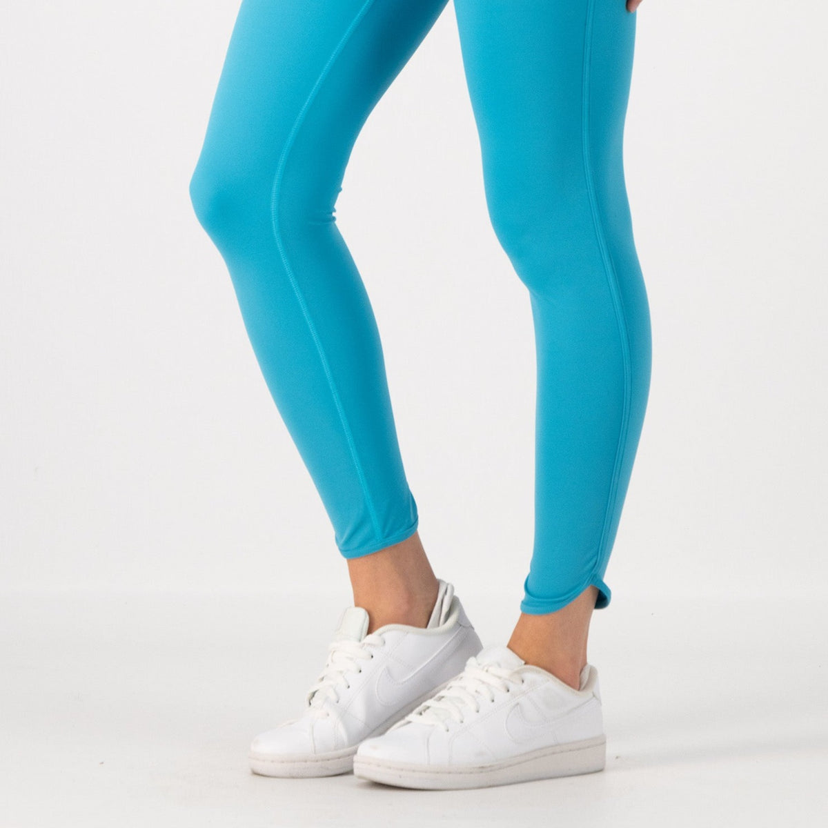 Full Length Panel Legging with Curved Ankle