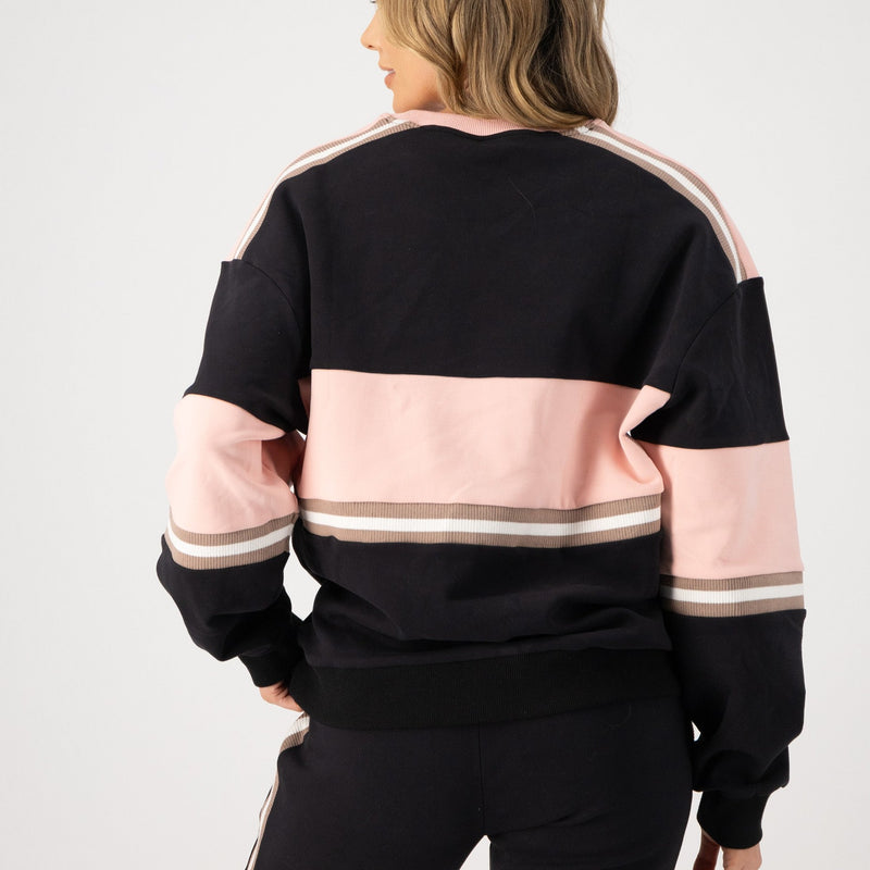 Multi Stripe Sweatshirt