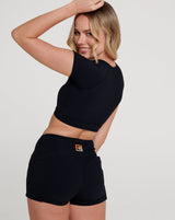 Rib Hot Pants