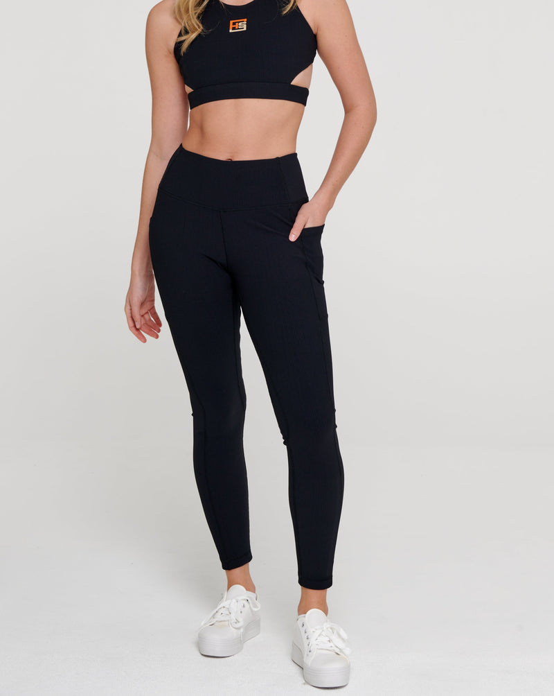 Rib Pocket Leggings