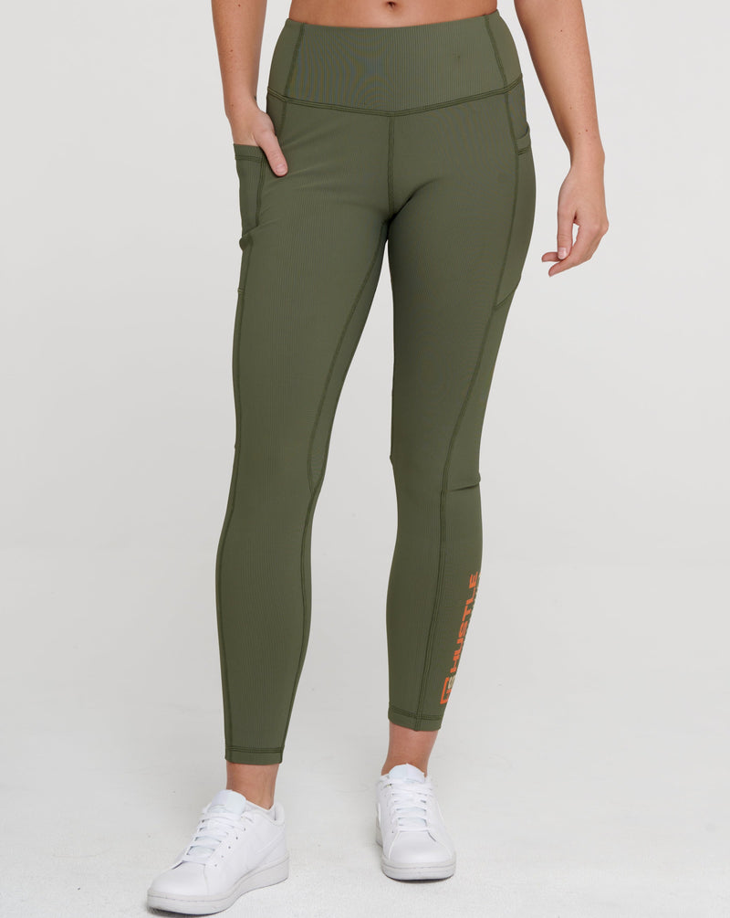 Rib Pocket Leggings