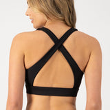 High U-Cut Neckline Sports Bra