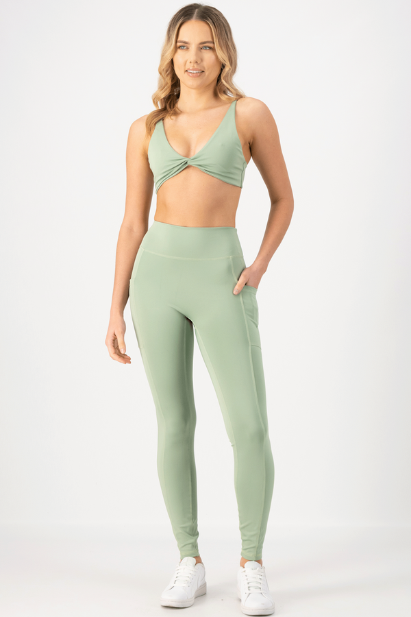 Loop Sports Bra & Full Length Pocket Leggings Set