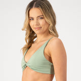 Loop Front Detail Sports Bra