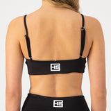 Loop Front Detail Sports Bra