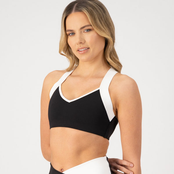 Low V-Cut Sports Bra